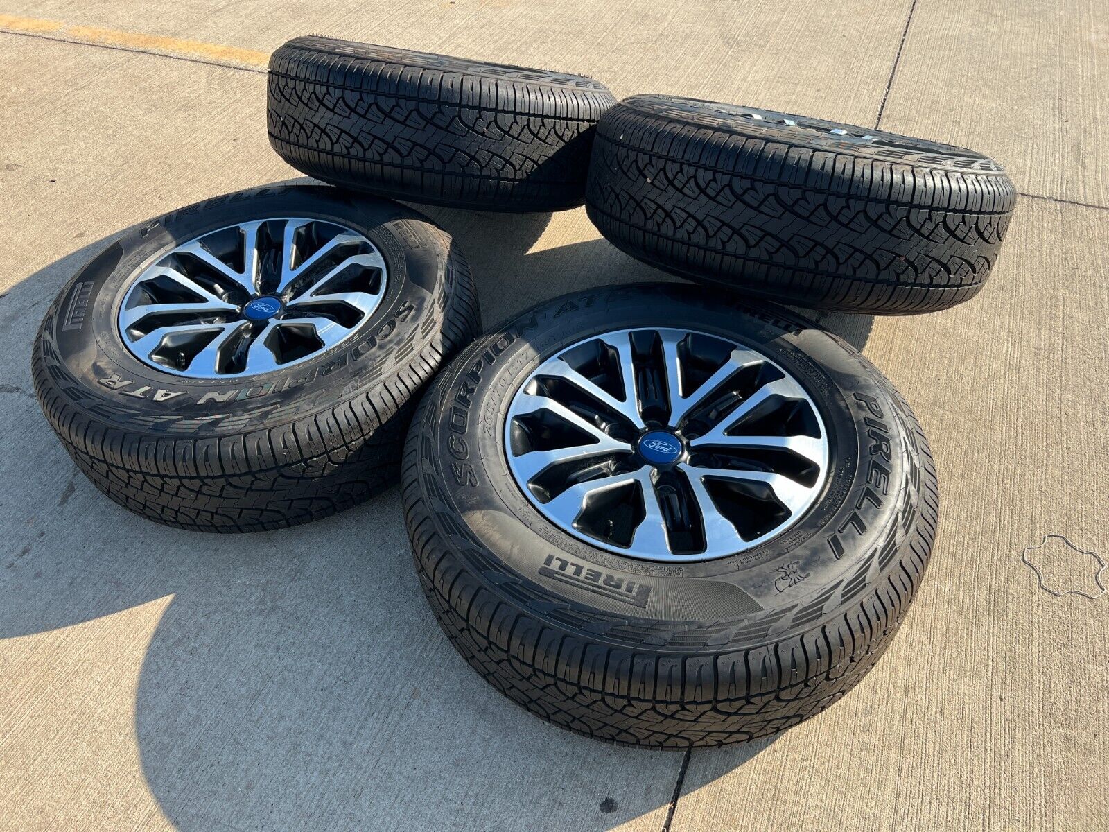 Ford F150 Raptor OEM rims wheels tires TRUCKBED MARKET